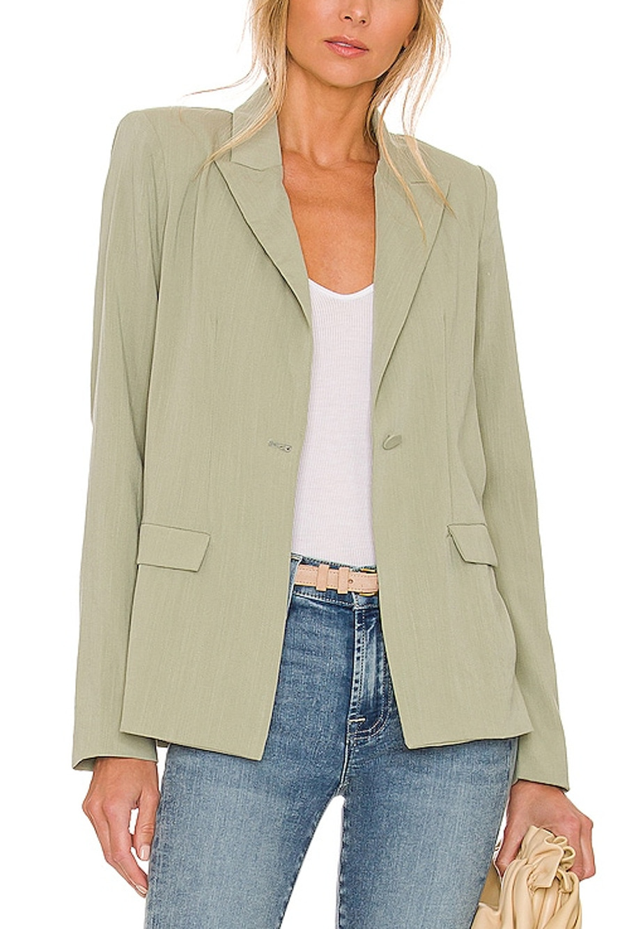 Lovers And Friends Tailored Fern Green Roxanne Blazer Size M NWT